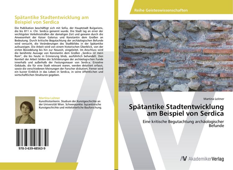 Produktbild: Sp&auml;tantike Stadtentwicklung am Beispiel von Serdica