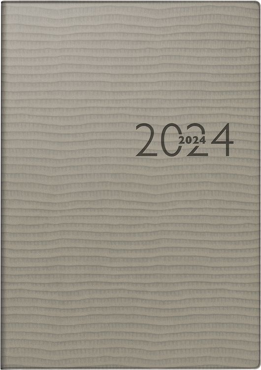 Produktbild: BuchkalenderStudioplan grau 1W/2S