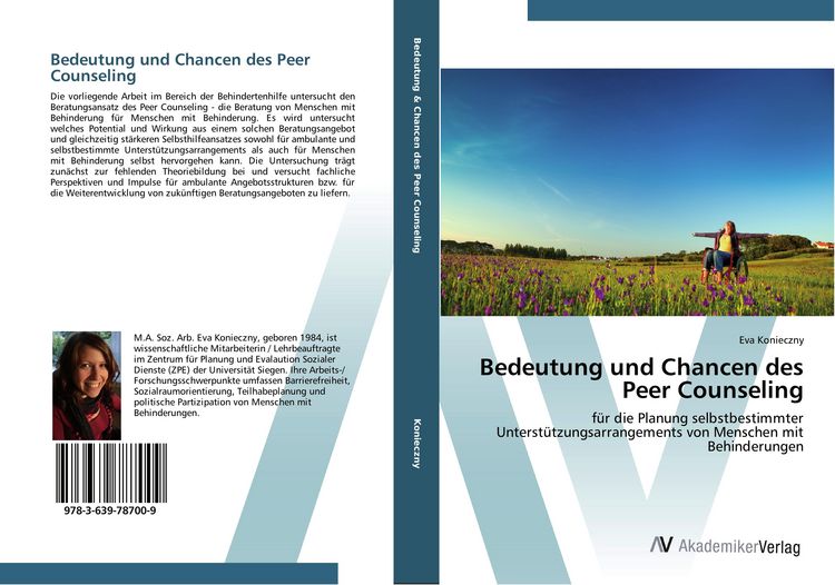 Produktbild: Bedeutung und Chancen des Peer Counseling
