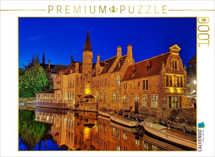 Produktbild: CALVENDO Puzzle Br&uuml;gge, Rozenhoedkaai | 1000 Teile Lege-Gr&ouml;&szlig;e 64x48cm Foto-Puzzle f&uuml;r gl&uuml;ckliche Stunden