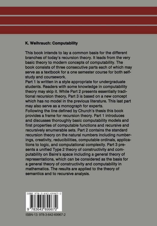 Produktbild: Computability