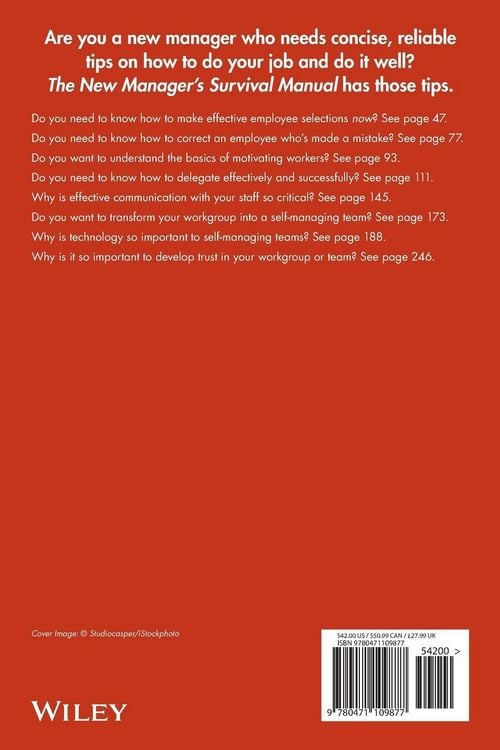 Produktbild: The New Manager's Survival Manual