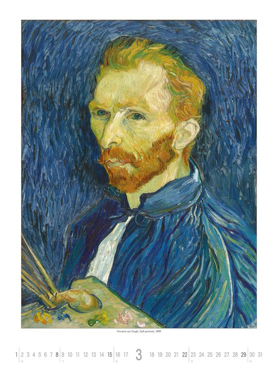 Produktbild: Vincent van Gogh 2025 - Bild-Kalender 42x56 cm - Kunst-Kalender - Wand-Kalender - Malerei - Alpha Edition