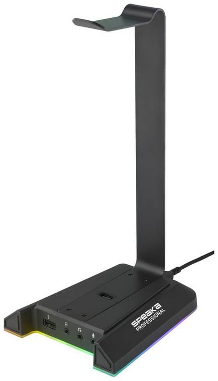 Produktbild: SpeaKa Professional SP-HPS-320 Kopfh&ouml;rerst&auml;nder Passend f&uuml;r (Kopfh&ouml;rer):On-Ear-Kopfh&ouml;rer, Over-Ear-Kopfh&ouml;rer Schwarz