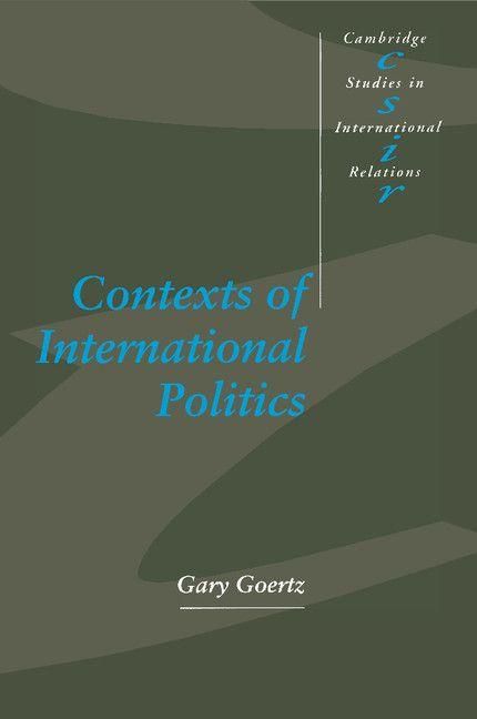 Produktbild: Contexts of International Politics