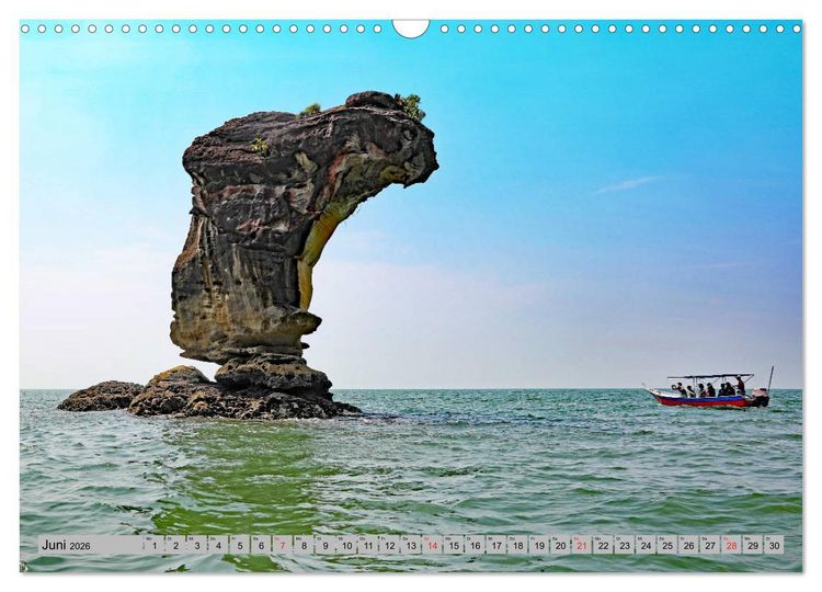Produktbild: Malaysia-Impressionen (Wandkalender 2026 DIN A3 quer), CALVENDO Monatskalender