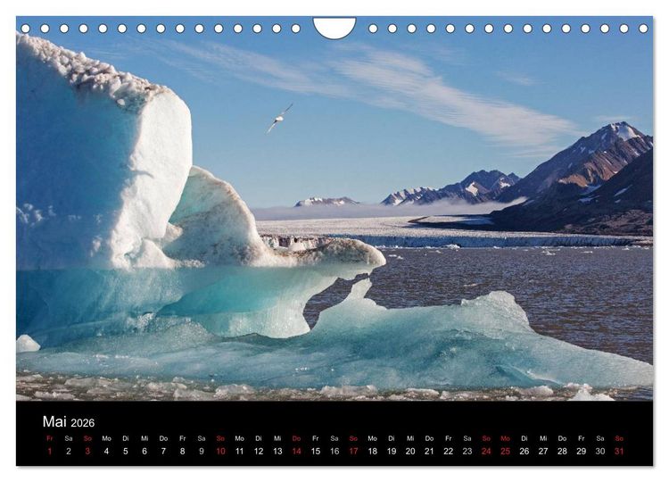 Produktbild: TRAUMZIEL ARKTIS, Impressionen vom Rand der Welt (Wandkalender 2026 DIN A4 quer), CALVENDO Monatskalender