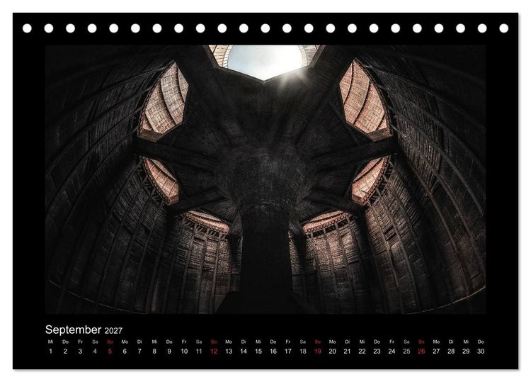 Produktbild: Lost Places - vergessene orte vergessener glanz (Tischkalender 2027 DIN A5 quer), CALVENDO Monatskalender