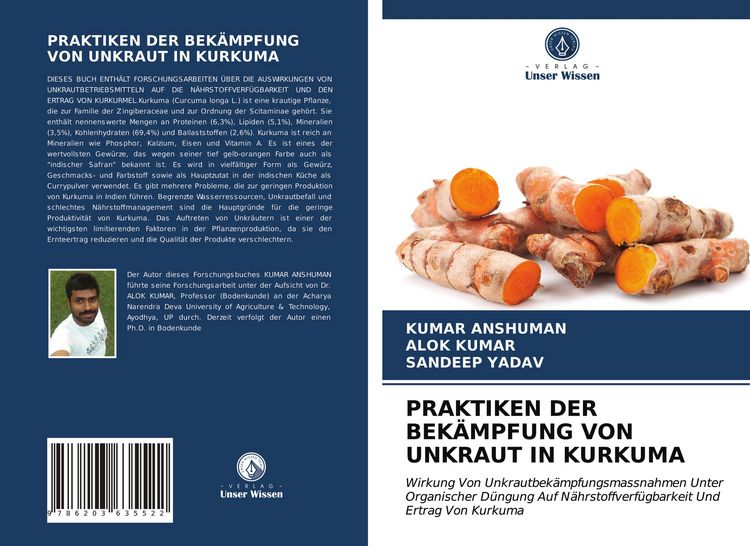 Produktbild: Praktiken der Bek&auml;mpfung von Unkraut in Kurkuma