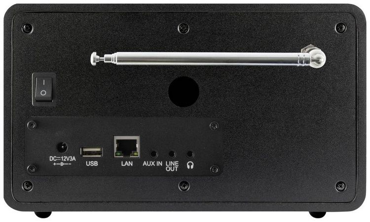 Produktbild: Imperial DABMAN i150 Internet Tischradio Internet, DAB+, UKW USB, WLAN, LAN, Internetradio Schwarz
