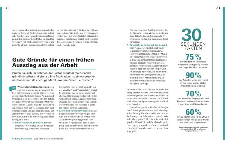Produktbild: Fr&uuml;her in Rente und Ruhestand