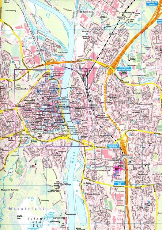Produktbild: Maastricht, Stadtplan 1:20.000, freytag & berndt