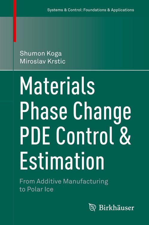 Produktbild: Materials Phase Change PDE Control & Estimation
