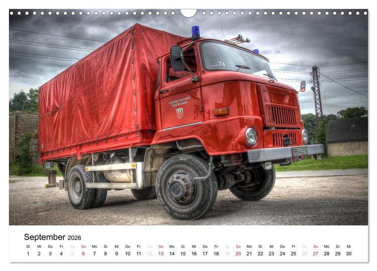 Produktbild: Feuerwehr im Bernburger Land (Wandkalender 2026 DIN A3 quer), CALVENDO Monatskalender