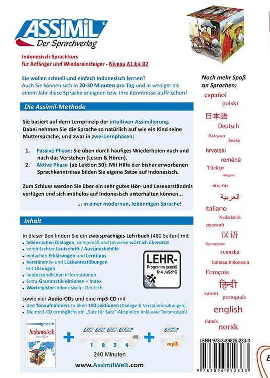 Produktbild: ASSiMiL Indonesisch ohne M&uuml;he