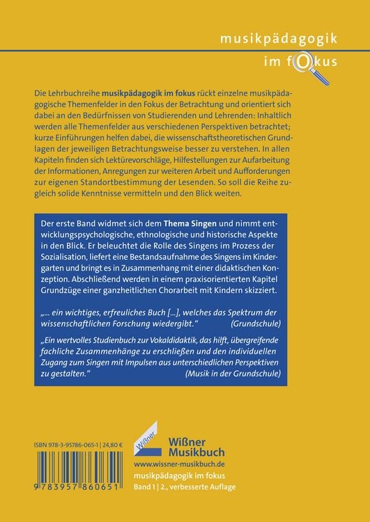 Produktbild: Aspekte des Singens