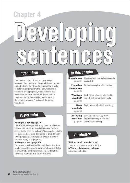 Produktbild: Grammar and Punctuation Year 4