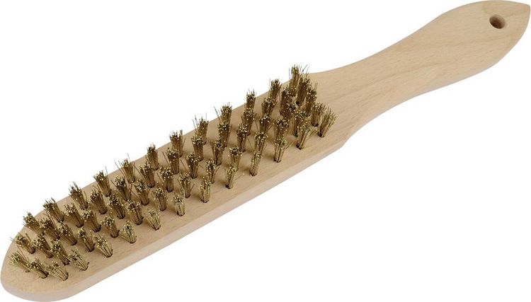 Produktbild: Br&uuml;der Mannesmann S291081 Drahtb&uuml;rste Messing 275mm 1St.