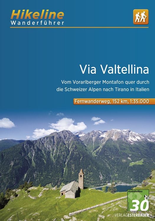 Produktbild: Wanderf&uuml;hrer Via Valtellina