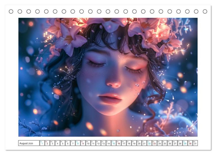Produktbild: Wesen des M&auml;rchenreichs (Tischkalender 2026 DIN A5 quer), CALVENDO Monatskalender