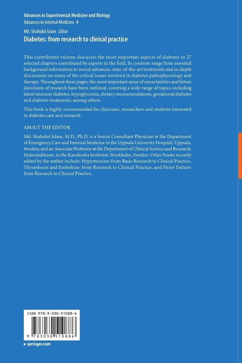Produktbild: Diabetes: from Research to Clinical Practice