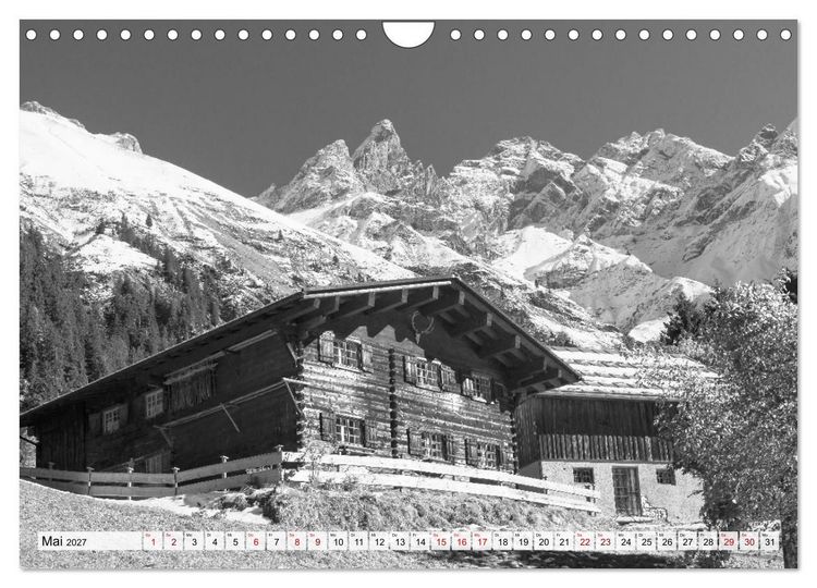 Produktbild: Traumhafte Allg&auml;uer Alpen (Wandkalender 2027 DIN A4 quer), CALVENDO Monatskalender