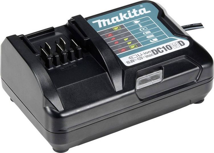Produktbild: Makita DC10WD 12V Akkupack-Ladeger&auml;t 197343-0 ohne Akku