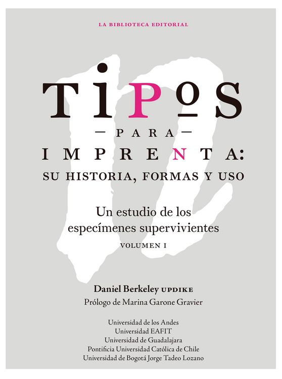 Produktbild: Tipos para imprenta