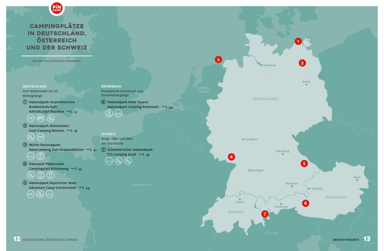 Produktbild: Yes we camp! Camping an Natur- und Nationalparks