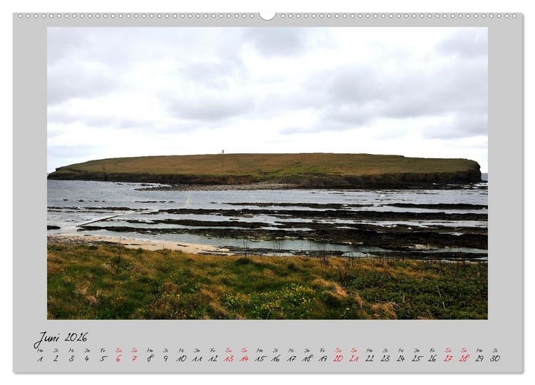 Produktbild: F&auml;r&ouml;er, Shetland, Orkney - Inseln im Nordatlantik (hochwertiger Premium Wandkalender 2026 DIN A2 quer), Kunstdruck in Hochglanz