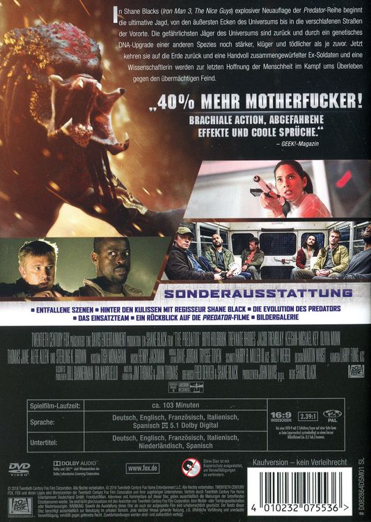 Produktbild: Predator - Upgrade