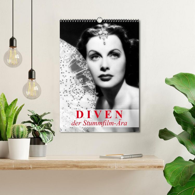 Produktbild: Diven der Stummfilm-&Auml;ra (Wandkalender 2026 DIN A3 hoch), CALVENDO Monatskalender