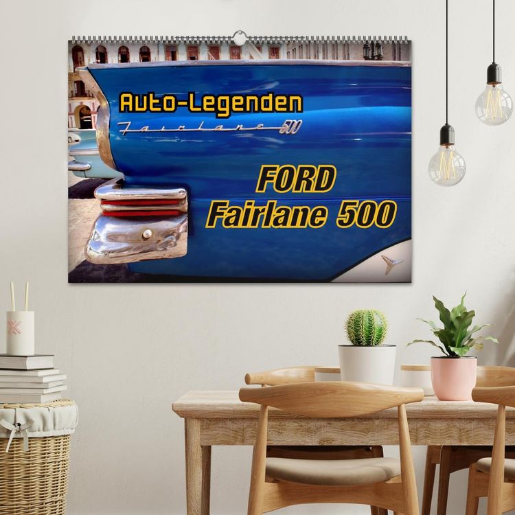 Produktbild: Auto-Legenden Ford Fairlane 500 (Wandkalender 2025 DIN A2 quer), CALVENDO Monatskalender