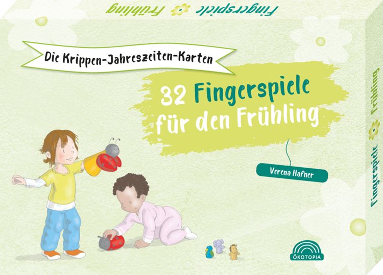 Produktbild: Die Krippen-Jahreszeiten-Karten: 32 Fingerspiele f&uuml;r den Fr&uuml;hling
