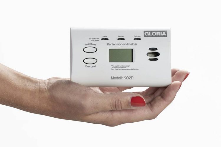 Produktbild: Gloria KO2D Kohlenmonoxid-Melder batteriebetrieben detektiert Kohlenmonoxid