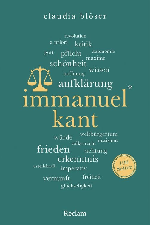 Produktbild: Immanuel Kant. 100 Seiten
