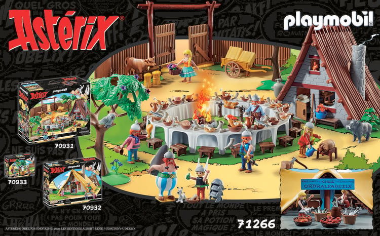 Produktbild: PLAYMOBIL&reg; Asterix 71266 H&uuml;tte des Verleihnix