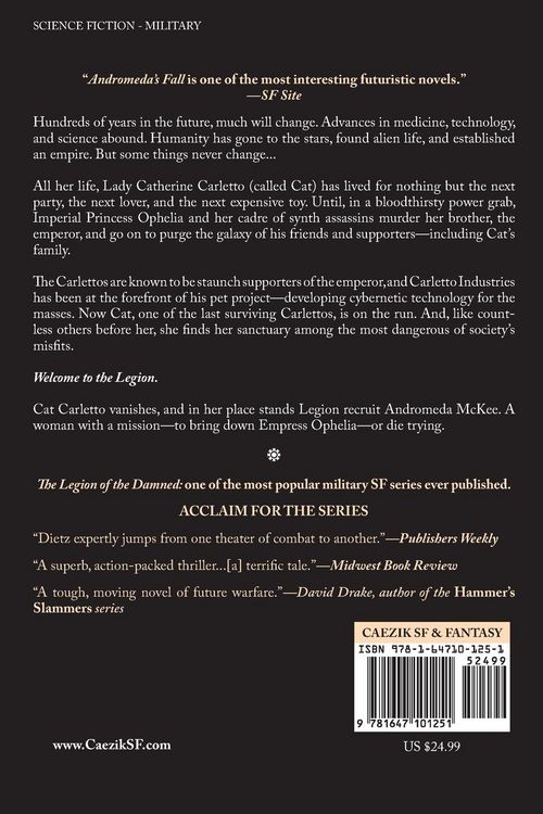 Produktbild: Andromeda's Fall: A Novel of the Legion of the Damned