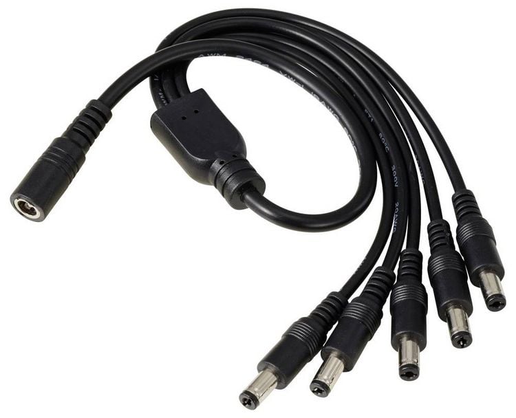 Produktbild: TRU COMPONENTS TC-13232716 DC-Steckverbinder Buchse - Stecker 5.5mm 2.1mm 41.2cm 1St.