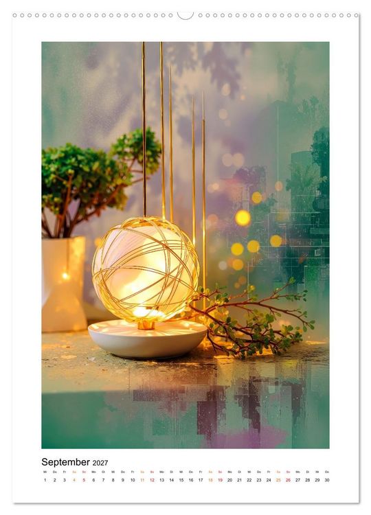 Produktbild: Modern Style - Komposition Licht (Wandkalender 2027 DIN A2 hoch), CALVENDO Monatskalender
