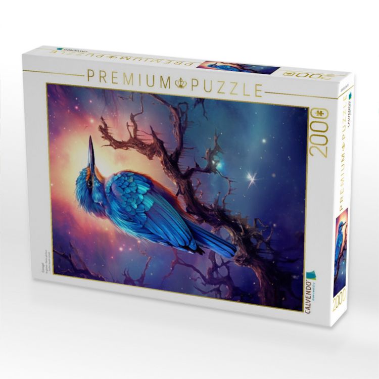 Produktbild: CALVENDO Puzzle Eisvogel | 2000 Teile Lege-Gr&ouml;&szlig;e 90x67cm Foto-Puzzle f&uuml;r gl&uuml;ckliche Stunden