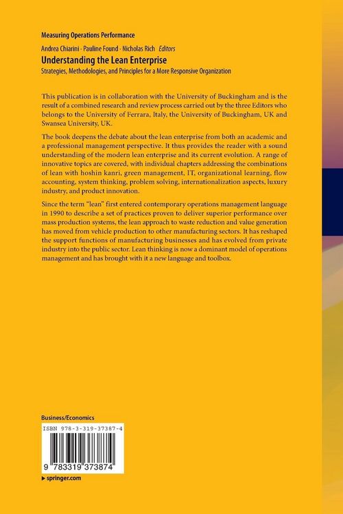 Produktbild: Understanding the Lean Enterprise