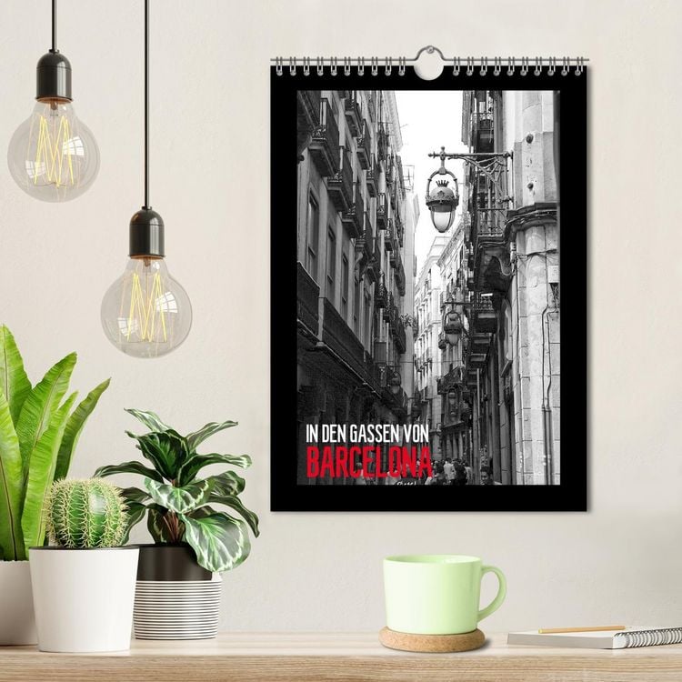 Produktbild: In den Gassen von Barcelona (Wandkalender 2026 DIN A4 hoch), CALVENDO Monatskalender