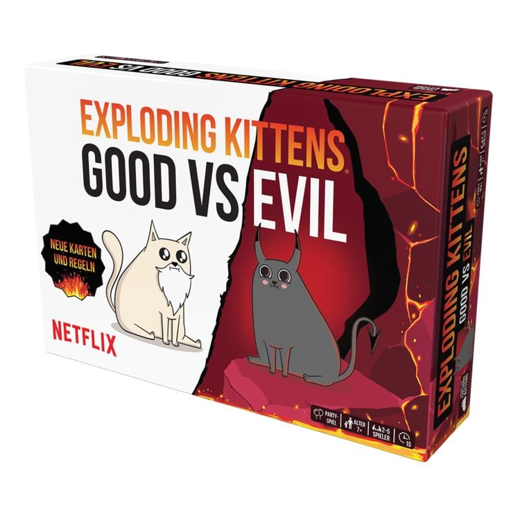 Bild vom Artikel Exploding Kittens - Good vs. Evil vom Autor Matthew Inman
