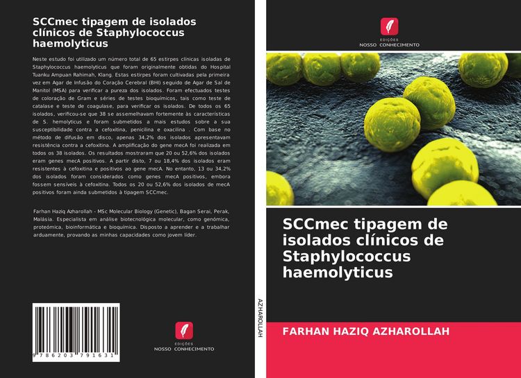 Produktbild: SCCmec tipagem de isolados cl&iacute;nicos de Staphylococcus haemolyticus