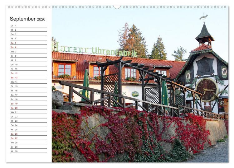 Produktbild: Quedlinburg und Gernrode (hochwertiger Premium Wandkalender 2026 DIN A2 quer), Kunstdruck in Hochglanz