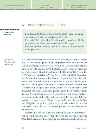 Produktbild: Biedermann und die Brandstifter von Max Frisch
