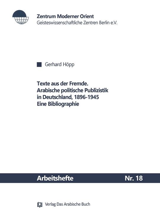 Produktbild: Texte aus der Fremde