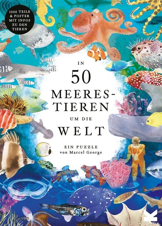 Produktbild: In 50 Meerestieren um die Welt