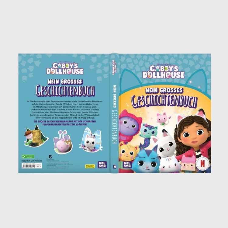 Produktbild: Gabby's Dollhouse: Mein großes Geschichtenbuch